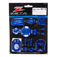 Zeta Billet Kit Blue for Yamaha WR450F 2016-2018