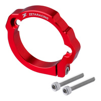 Zeta Exhaust Flange Guard Red for Gas Gas EC300 2021-2026
