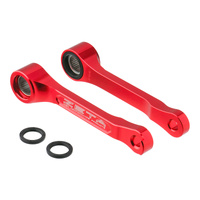 Zeta RSL Low Down Link -30mm Red for Honda CRF450RX 2017-2020