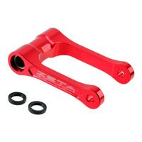 Zeta RSL Low Down Link -30mm Red for Honda CRF300 Rally 2021-2025