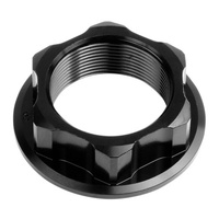 Zeta Steering Stem Nut Black for Honda CRF150RB Big Wheel 2007-2026