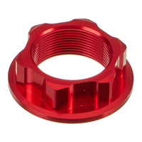 Zeta Steering Stem Nut Red for Honda CRF250F 2019-2025