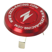 Zeta Steering Stem Cap Red for Honda CRF300 Rally 2021-2025