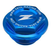Zeta Rear Brake Res Cover Blue for Husqvarna TE300 Pro 2024-2026