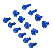 Zeta Plastic Bolt Set Blue ZE885546