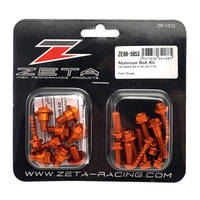 Zeta Plastic Bolt Set Orange for KTM 150 EXC 2023-2025