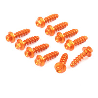 Zeta Plastic Tapping Screw Set 10 Pack for KTM 350 XCF 2011-2022