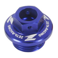 Zeta Oil Fill Plug Blue for Kawasaki KLX300R 1997-2008