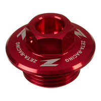 Zeta Oil Fill Plug Red for Suzuki RM85 Small Wheel 2002-2021