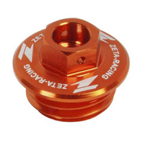 Zeta Oil Fill Plug Orange for KTM 250 EXC Six Days 2015-2017