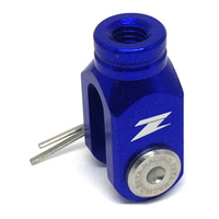 Zeta Rear Brake Clevis Blue for Kawasaki KX80 1998-2000