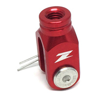 Zeta Rear Brake Clevis Red for Kawasaki KX85 Small Wheel 2001-2026