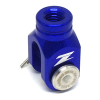 Zeta Rear Brake Clevis Blue for Kawasaki KX250X 2021-2026