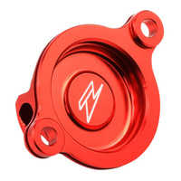 Zeta Oil Filter Cover Red for Honda CRF250RX 2019-2026