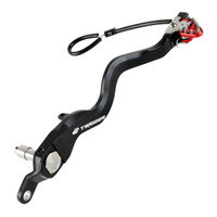 Zeta Trigger Brake Pedal Red for Kawasaki KLX300R 2020-2026