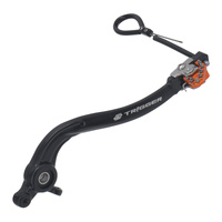 Zeta Trigger Brake Pedal Orange for Gas Gas EC250F 2021-2023
