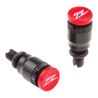 Zeta Fork Top Bleeder S-Type 2 Pack Red for KTM 200 EXC 2008-2016