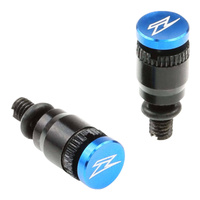Zeta Fork Top Bleeder S-Type 2 Pack Blue for KTM 250 EXC 2008-2018