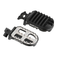 Zeta Adventure Foot Pegs Black ZE930160