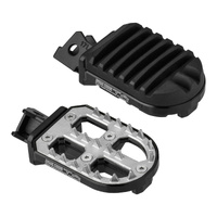 Zeta Adventure Foot Pegs Black ZE930170