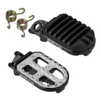 Zeta Adventure Foot Pegs Black for Husqvarna FC350 2014-2015 ZE930180