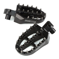 Zeta Adventure Foot Pegs Black for Yamaha YZ250F 2001-2023