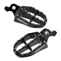 Zeta Adventure Foot Pegs Black for Yamaha YZ450FX 2024-2026