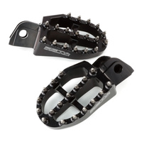 Zeta Adventure Foot Pegs Black for BETA RR250 2T 2013-2019