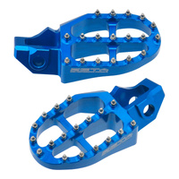 Zeta Adventure Foot Pegs Blue for Gas Gas EX350F 2022-2023