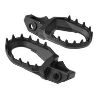 Zeta Max Foot Pegs Black for KTM 150 SX 2016-2022