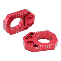Zeta Rear Axle Block Red ZE935063