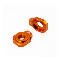 Zeta Rear Axle Block Orange for KTM 250 XC 2008-2012